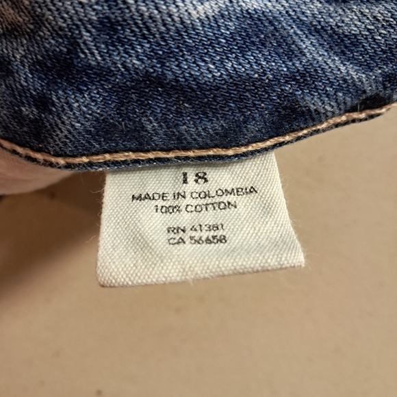 Polo Blue Jeans By Ralph Lauren Size 18 - Picture 8 of 11